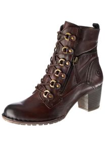 Bugatti, Damen Schnürstiefeletten, Kastanienbraun