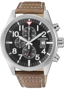 Citizen, Herren Chronograph 'AN3620-01H', Braun / Schwarz