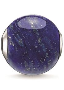 Thomas Sabo, Damen Bead 'Karma', Blau / Silber
