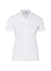 Tommy Hilfiger, Damen Poloshirt 'ESSENTIAL GS REGULA', Wei&szlig;