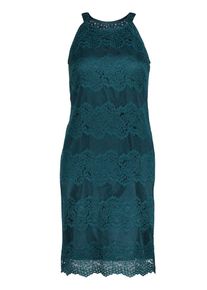 Vera Mont, Damen Kleid, Petrol