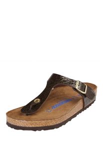 Birkenstock, Damen Zehentrenner 'Gizeh' Normal, Braun