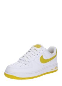 Nike Sportswear, Damen Sneaker Low 'Air force 1 '07', Gelb / Wei&szlig;