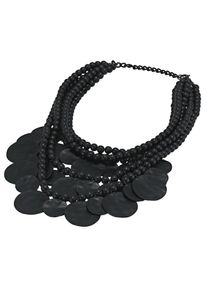 Heine, Damen Kette, Schwarz