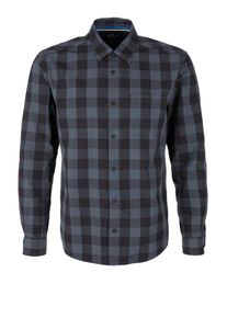 s.Oliver RED LABEL, Herren Hemd, Opal / Schwarz