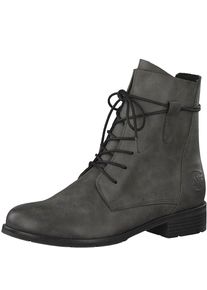 Marco Tozzi, Damen Schn&uuml;rstiefelette, Dunkelgrau