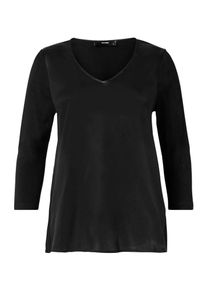 Hallhuber, Damen Shirt, Schwarz