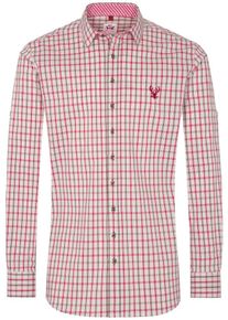 Spieth & Wensky SPIETH & WENSKY, Herren Trachtenhemd 'Horst', Pink / Altrosa