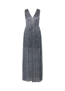 Carolina Cavour, Damen Kleid 'Vestido Largo Dorado', Silber