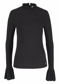 AJC, Damen Langarmshirt, Schwarz