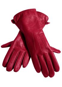 Heine, Damen Handschuhe, Rot