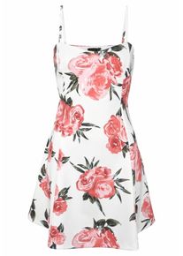 Lascana, Damen 'Scuba' Kleid, Rot / Weiß