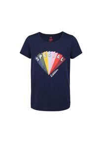 WE Fashion, Mädchen T-Shirt 'CENZA', Marine / Nachtblau / Gelb / Oliv / Flieder / Rosa / Rot / Dunkelrot / Weiß