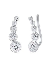 Elli, Damen Ohrringe 'Ear Climber', Silber