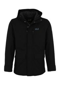 Jack Wolfskin, Herren Parka 'WEST COAST', Schwarz