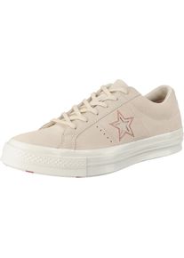 Converse, Damen Sneaker 'One Star Ox', Ecru / Naturwei&szlig;