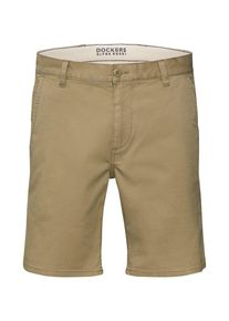 Dockers, Herren Hose 'ALPHA SHORT - STRETCH TWILL', Dunkelbeige