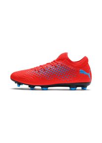 Puma, Herren Fußballschuhe 'Future 19.4 FG/AG', Hellblau / Rot