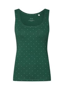 Opus, Damen Top 'Imi dot', Grün / Weiß