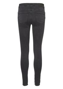 Véro Moda VERO MODA, Damen Skinny Fit Jeans 'Seven Shape-Up NW', Anthrazit