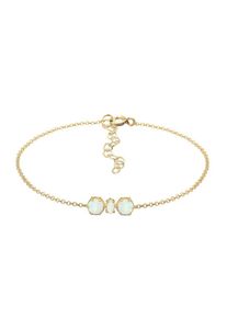 Elli, Damen Armband, Opal / Gold