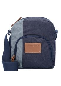 Samsonite, Herren Umhängetasche 'Rewind Natural', Blau / Hellblau
