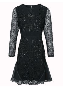 Heine, Damen Cocktailkleid, Schwarz