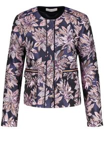 Gerry Weber, Damen Blazer, Navy / Gold / Mauve / Lavendel / Schwarz