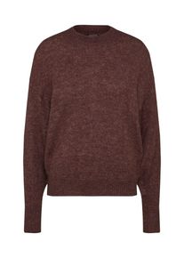 Ichi, Damen Feinstrickpullover 'AMARA', Braun