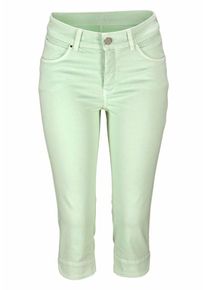 MAC, Damen Caprijeans 'Dream Capri', Pastellgrün