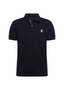 Tommy Hilfiger, Herren Poloshirt 'ICON MINI BADGE REGULAR', Schwarz
