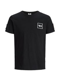 Jack & Jones JACK & JONES, Herren T-Shirt, Blau / Schwarz / Wei&szlig;