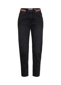 New Look, Damen Jeans mit Borte, Black Denim