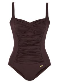 Lascana, Damen Badeanzug, Braun