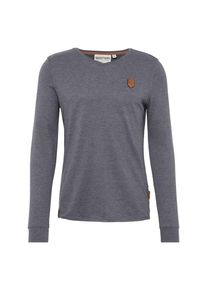 Naketano, Herren Langarmshirt 'Do the &Ouml;mer Dance', Indigo