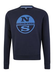 North Sails, Herren Sweatshirt, Blau / Dunkelblau