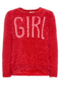 name it, M&auml;dchen Strickpullover, Pink / Rot