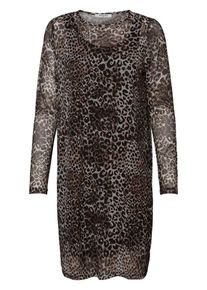 Pieces, Damen Kleid, Braun
