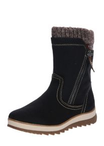 Tom Tailor, Damen Stiefel, Navy / Braun