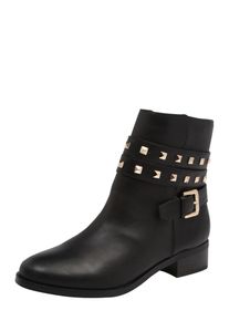 ABOUT YOU, Damen Biker-Stiefel 'Antonia', Schwarz