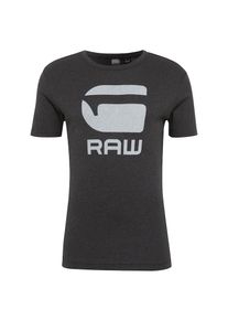 G-Star Raw, Herren T-Shirt 'Drillon', Basaltgrau / Graumeliert