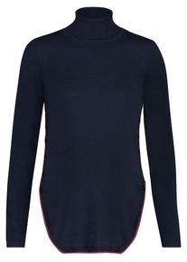 Esprit Maternity, Damen Pullover, Nachtblau / Rot