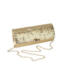 Heine, Damen Clutch, Gold