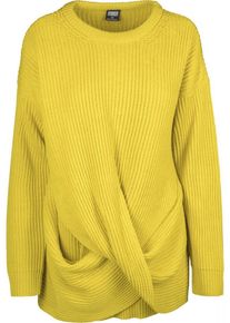 Urban Classics Curvy, Damen Pullover, Senf