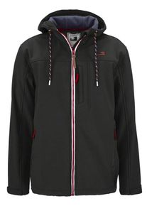 OCEAN SPORTSWEAR, Herren Softshelljacke, Schwarz