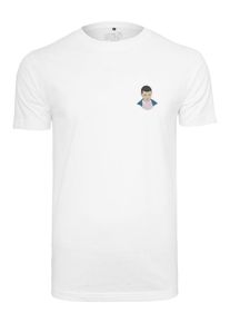 Mister Tee, Herren T-Shirt 'Nose Bleed', Wei&szlig;