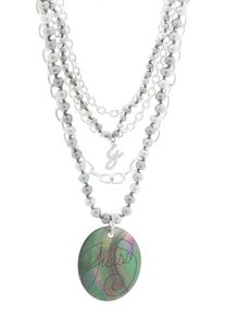 Guess, Damen Halskette 'UBN12707', Silber