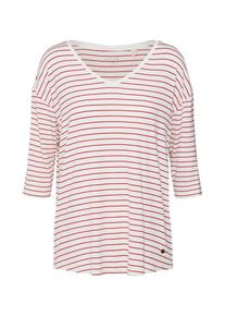 Esprit, Damen T Shirt, Rot / Weiß