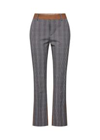 POSTYR, Damen - Hosen 'Possophie Check Mix Pants', Braun / Grau