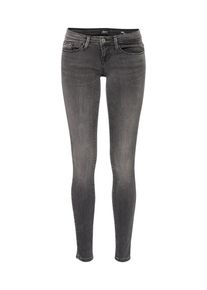 Only, Damen Skinny-Jeans, Dunkelgrau
